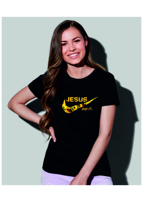 Tričko s dizajnom JEZUS DIT IT