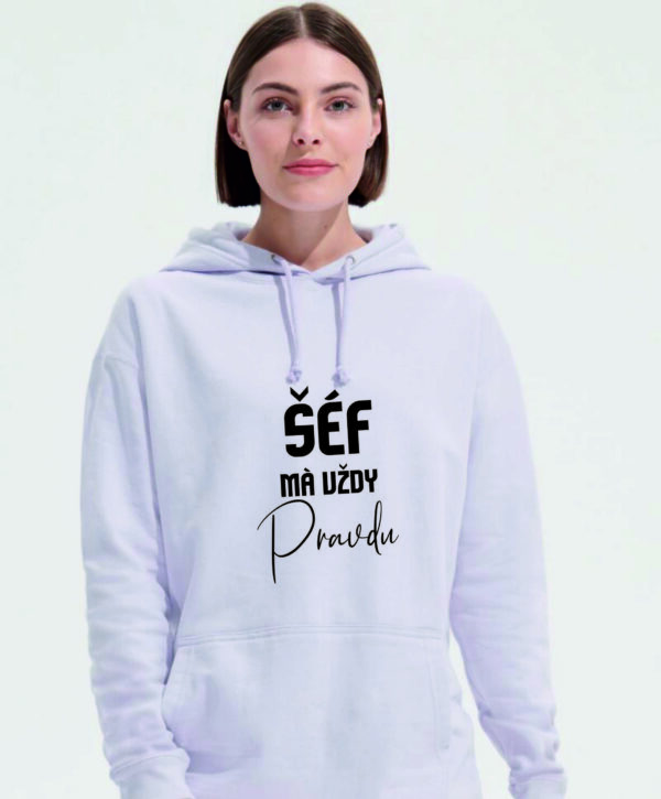 Mikina - Šéf má vždy pravdu