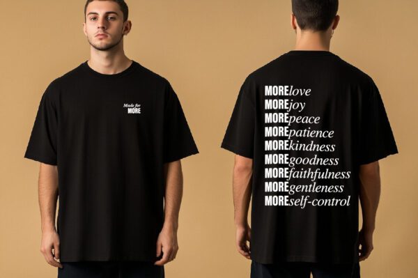 Oversize Tričko - Made For More - Image 2